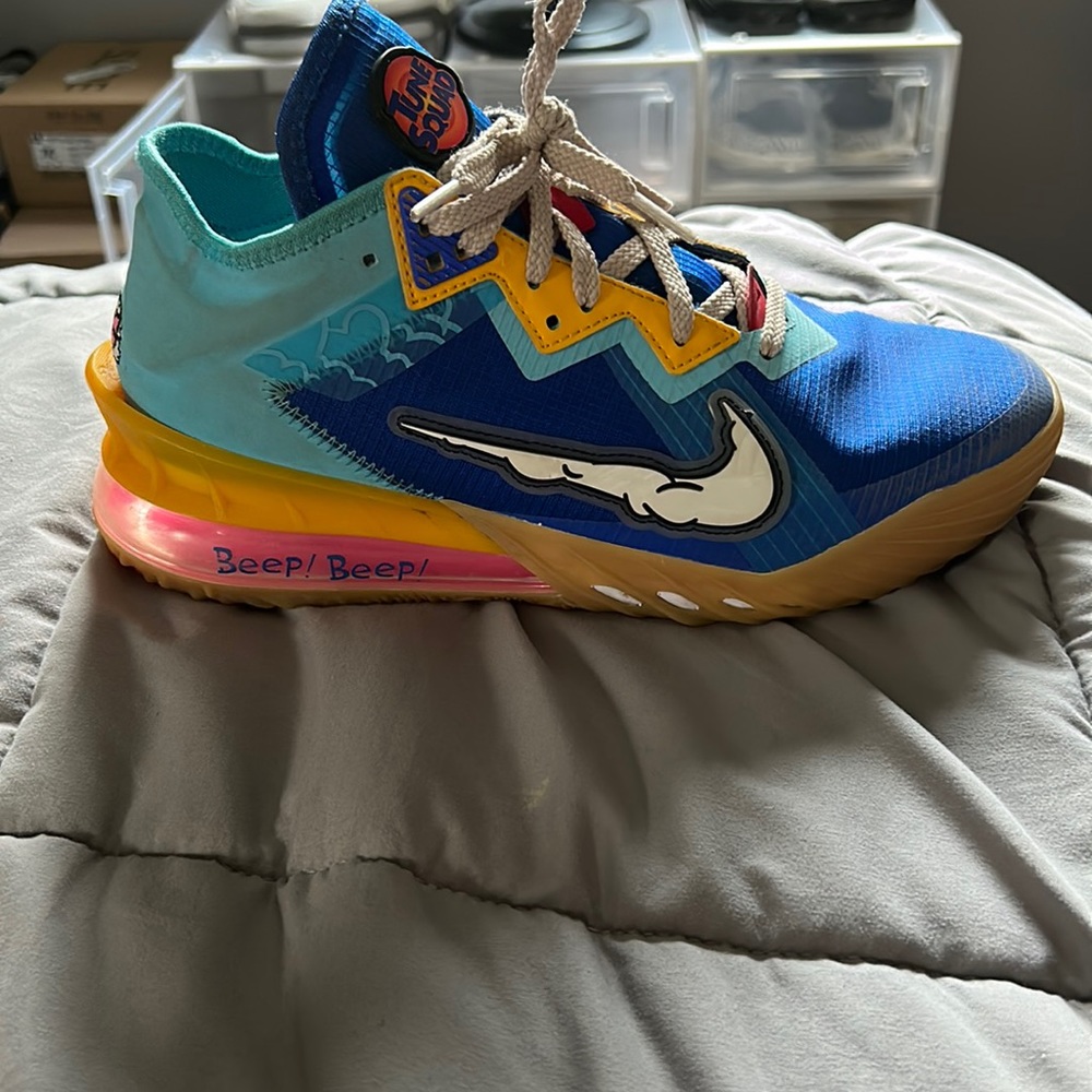 Nike Lebron James space jam baskets shoe
